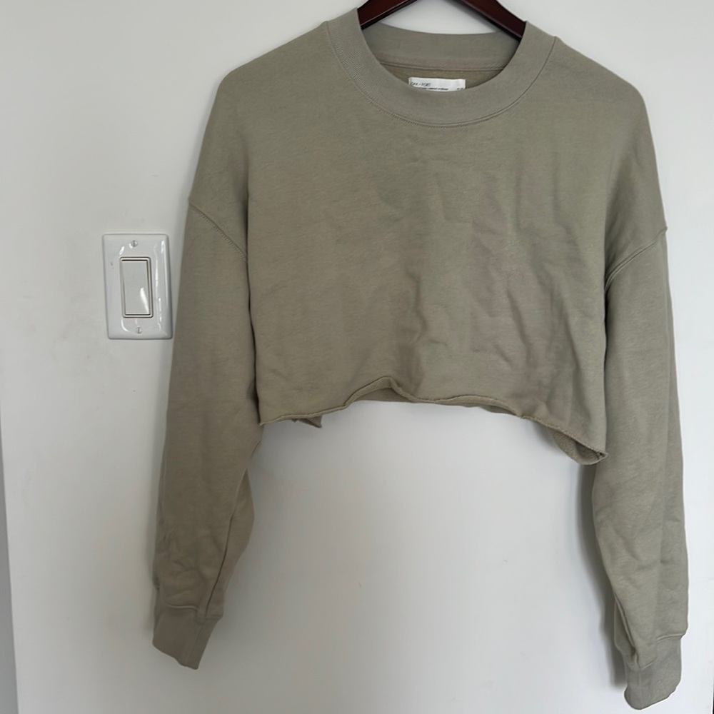 Oak + Fort cropped sweatshirt